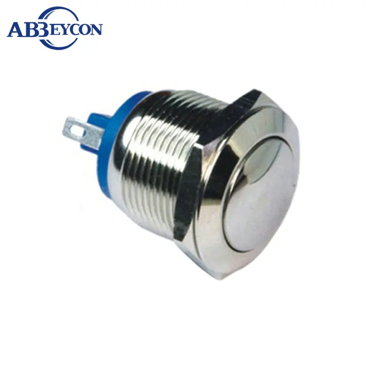 TY 1909 19mm Domed head momentary pin terminal push button switch waterproof 120v 
TY 1909 19mm Domed head momentary pin terminal push button switch waterproof 120v