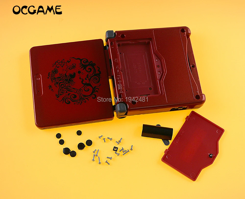 OCGAME 10 компл./лот Ограниченная серия полный корпус оболочка замена для Gameboy Advance SP