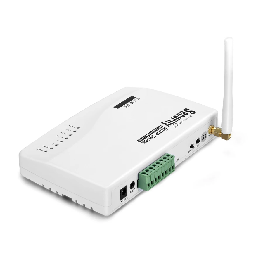 Promotion for Russian/English Voice Wireless GSM Alarm System Single Antenna Alarm Systems Security Home Alarm with PIR detector
Promotion for Russian/English Voice Wireless GSM Alarm System Single Antenna Alarm Systems Security Home Alarm with PIR detector