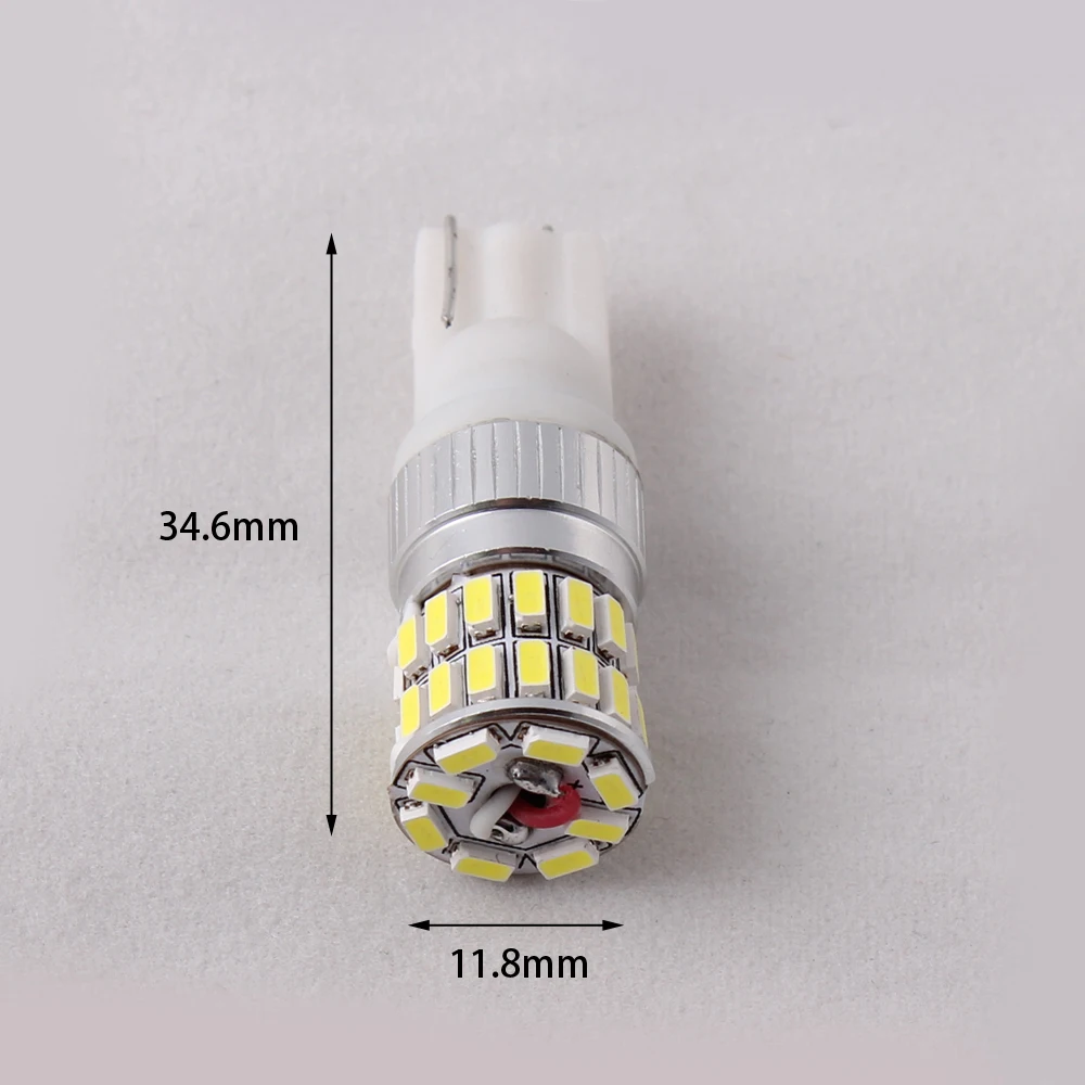 2 шт. Автомобильные светодиодные ламсветильник 36 Вт SMD3014 T10 W5W 168 194|car door led light|car