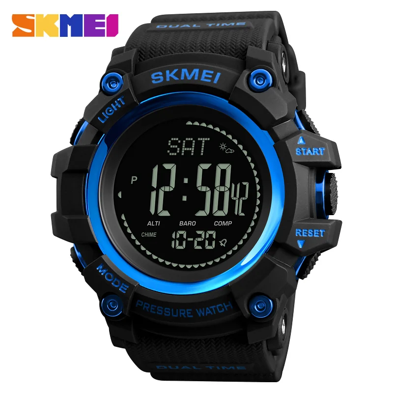 SKMEI Sports Watches Men Luxury Brand Calories Pedometer Digital Watch Compass Altimeter Barometer Thermometer Weather Men Watch
SKMEI Sports Watches Men Luxury Brand Calories Pedometer Digital Watch Compass Altimeter Barometer Thermometer Weather Men Watch