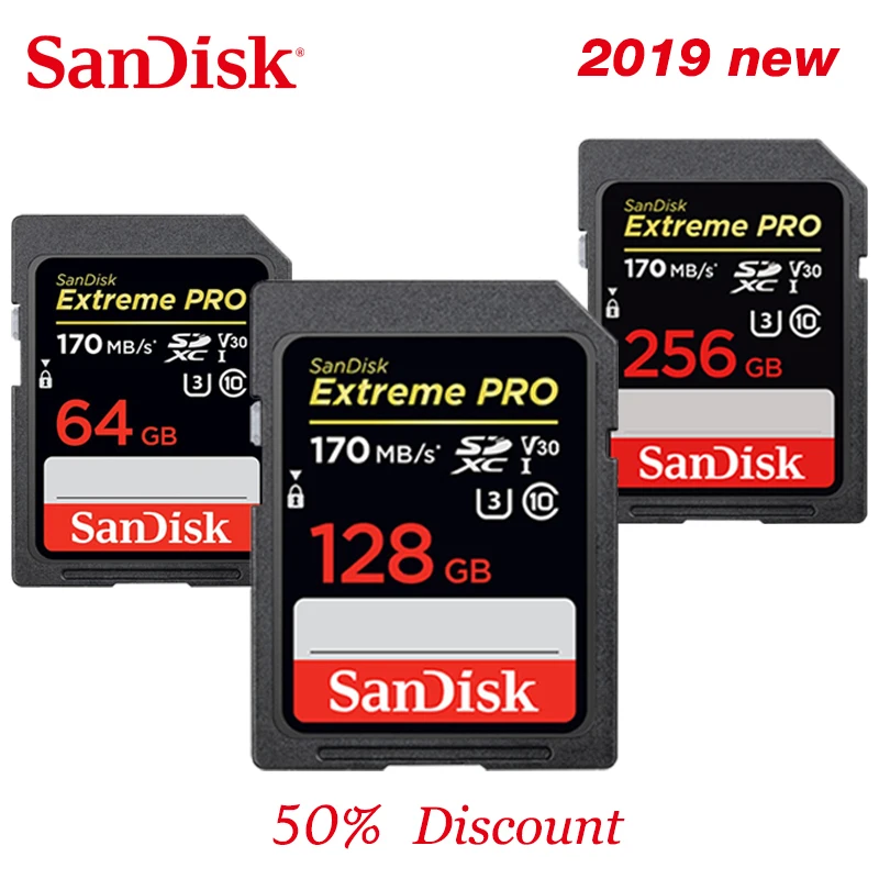 Двойной Флеш-накопитель SanDisk Extreme Pro SD карта памяти SDXC 64g 128g 256g до 170 МБ/с. UHS-I Class10 SDHC 32g до 95 МБ/с. слот для карт памяти 4K для SLR Камера
Двойной Флеш-накопитель SanDisk Extreme Pro SD карта памяти SDXC 64g 128g 256g до 170 МБ/с. UHS-I Class10 SDHC 32g до 95 МБ/с. слот для карт памяти 4K для SLR Камера