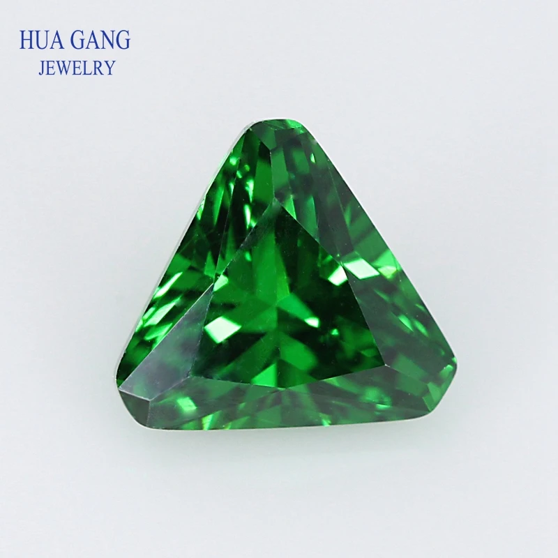 5A Green Triangle Cut Corner Shape Cubic Zirconia Brilliant Cut Loose CZ Stone Synthetic Gems Beads For Jewelry 4x4-10x10mm
5A Green Triangle Cut Corner Shape Cubic Zirconia Brilliant Cut Loose CZ Stone Synthetic Gems Beads For Jewelry 4x4-10x10mm