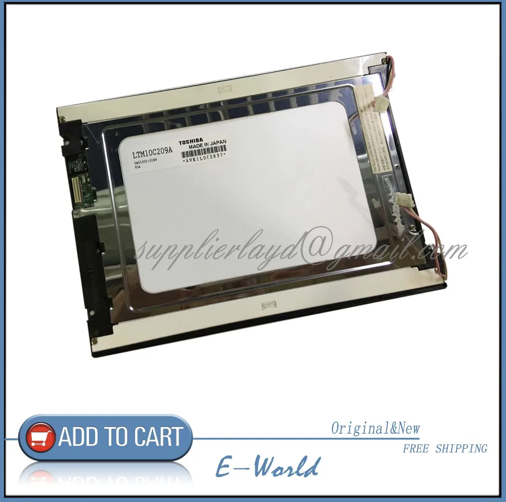 Оригинальный 10,4 дюймов 640x480 для LTM10C209H LTM10C210 LTM10C209A LTM10C209F LTM10C209 промышленный ЖК-дисплей Бесплатная доставка
Оригинальный 10,4 дюймов 640x480 для LTM10C209H LTM10C210 LTM10C209A LTM10C209F LTM10C209 промышленный ЖК-дисплей Бесплатная доставка