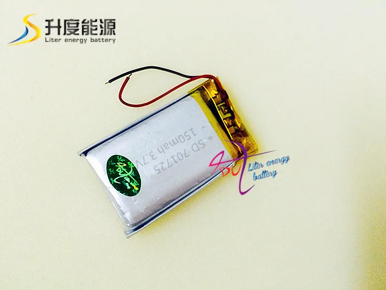 SD 701725 071725 3,7 v 150mah батарея сотового телефона для GPS тренера/сотового телефона
SD 701725 071725 3,7 v 150mah батарея сотового телефона для GPS тренера/сотового телефона