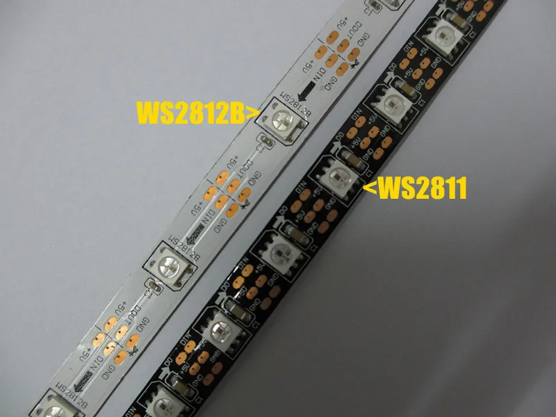 50pcs WS2812B LED Chip connector WS2811 ic rgb Digital Individually addressable 5050 smd Section Chips For Strip Screen | Лампы