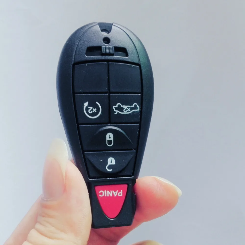 With Logo 4 +1 Buttons Remote Key Case Shell with uncut Key Blade Replacement fobik for DODGE JEEP Chrysler 5BTN
With Logo 4 +1 Buttons Remote Key Case Shell with uncut Key Blade Replacement fobik for DODGE JEEP Chrysler 5BTN