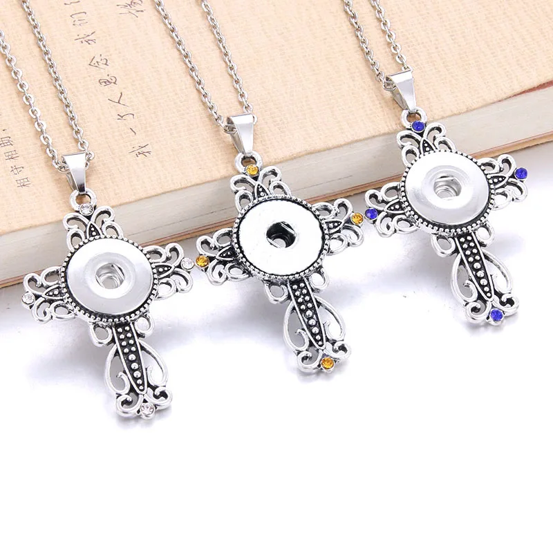 Boom Life NEW Trendy Faith Cross Style Snap Necklace & Pendant With Link Chain Fit 18mm Snap Button Jewelry For Women 3044
Boom Life NEW Trendy Faith Cross Style Snap Necklace & Pendant With Link Chain Fit 18mm Snap Button Jewelry For Women 3044
