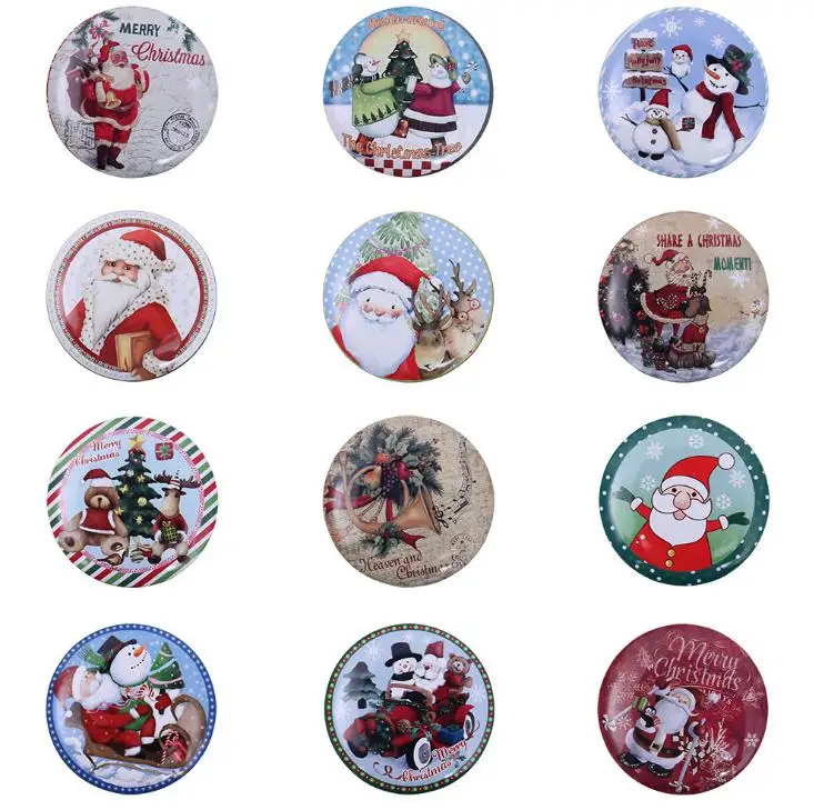 Christmas candy box wedding Decoration iron candy box Santa snowman ball candy case round tinplate gift box Party Favor SN1606
Christmas candy box wedding Decoration iron candy box Santa snowman ball candy case round tinplate gift box Party Favor SN1606