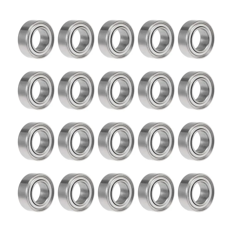 MR95ZZ Deep Groove Ball Bearing 5x9x3mm Double Shielded Bearing Steel Bearings 20-Pack
MR95ZZ Deep Groove Ball Bearing 5x9x3mm Double Shielded Bearing Steel Bearings 20-Pack