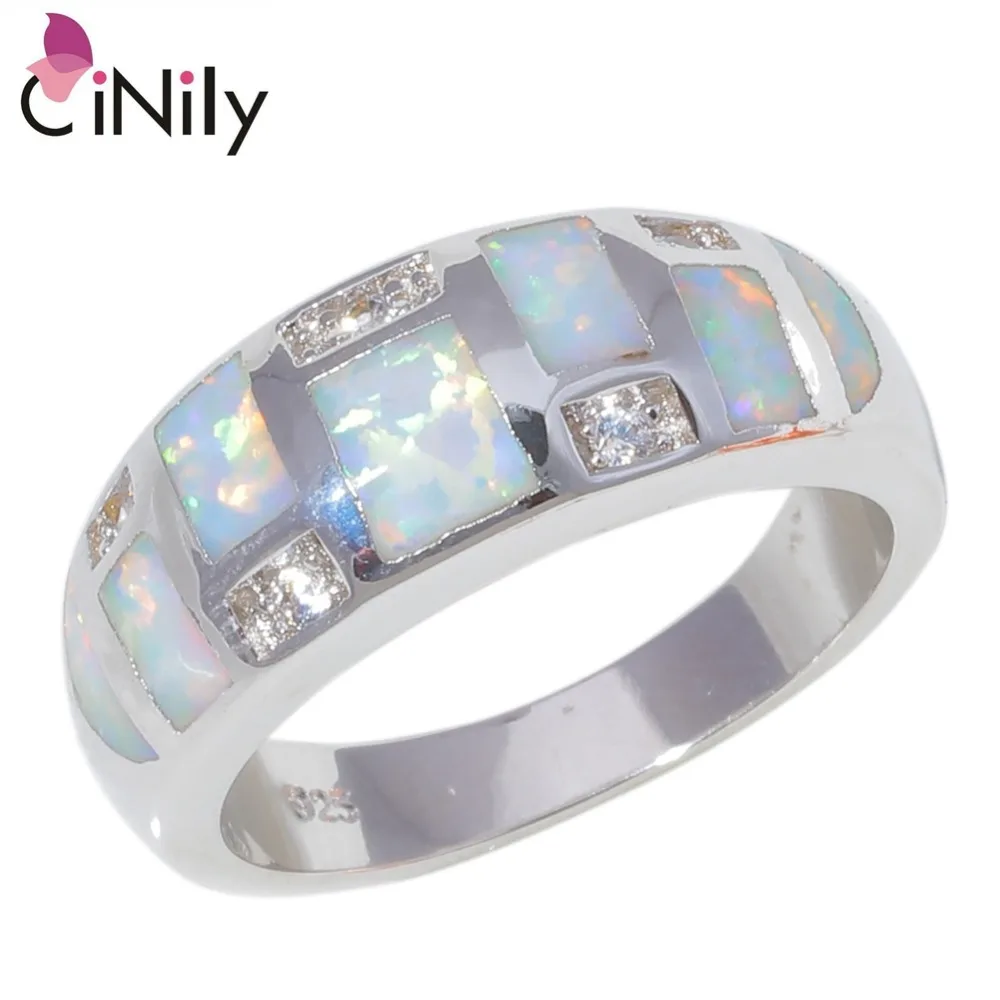 CiNily Created White Fire Opal Cubic Zirconia Silver Plated Wholesale for Women Jewelry Engagement Wedding Ring Size 6 OJ9455
CiNily Created White Fire Opal Cubic Zirconia Silver Plated Wholesale for Women Jewelry Engagement Wedding Ring Size 6 OJ9455