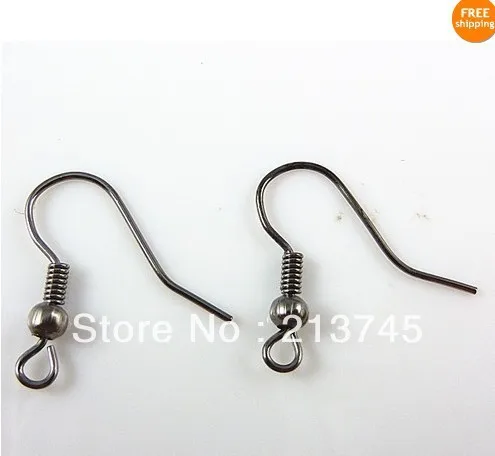 FREE SHIPPING NEW MINI Lots Wholesale 2000Pcs Gun black EARRING HOOK COIL EAR WIRE FOR DIY JEWELRY Findings FIT
FREE SHIPPING NEW MINI Lots Wholesale 2000Pcs Gun black EARRING HOOK COIL EAR WIRE FOR DIY JEWELRY Findings FIT