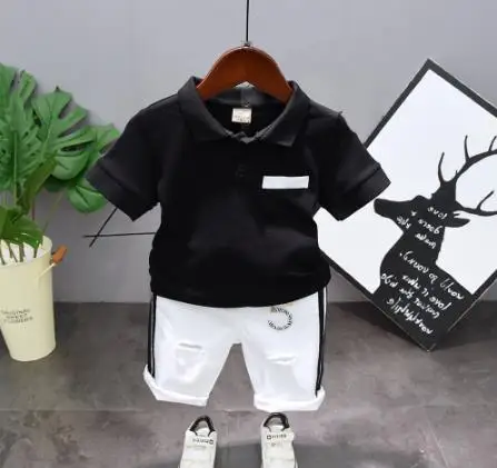 Children's clothing suits boys clothes cute embroidery short-sleeved shirt + shorts two-piece kids clothing
Children's clothing suits boys clothes cute embroidery short-sleeved shirt + shorts two-piece kids clothing