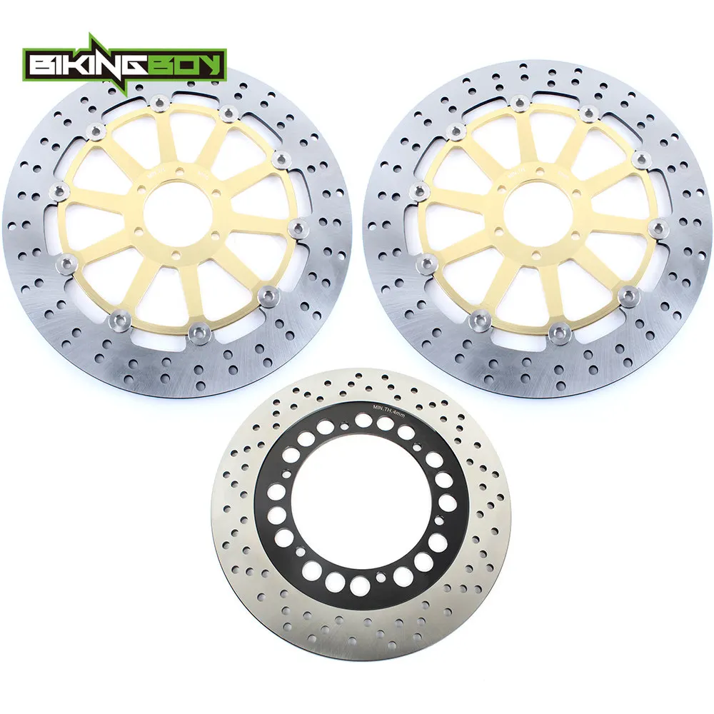 BIKINGBOY For Yamaha FJ 1200 Non ABS 90 91 92 93 94 95 96 Front Rear Brake Discs Rotors Disks Stainless Steel 320mm 282mm Set
BIKINGBOY For Yamaha FJ 1200 Non ABS 90 91 92 93 94 95 96 Front Rear Brake Discs Rotors Disks Stainless Steel 320mm 282mm Set