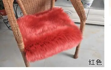 solid color long fur seat cushion chair seat mat long plush stool padded cushion
solid color long fur seat cushion chair seat mat long plush stool padded cushion