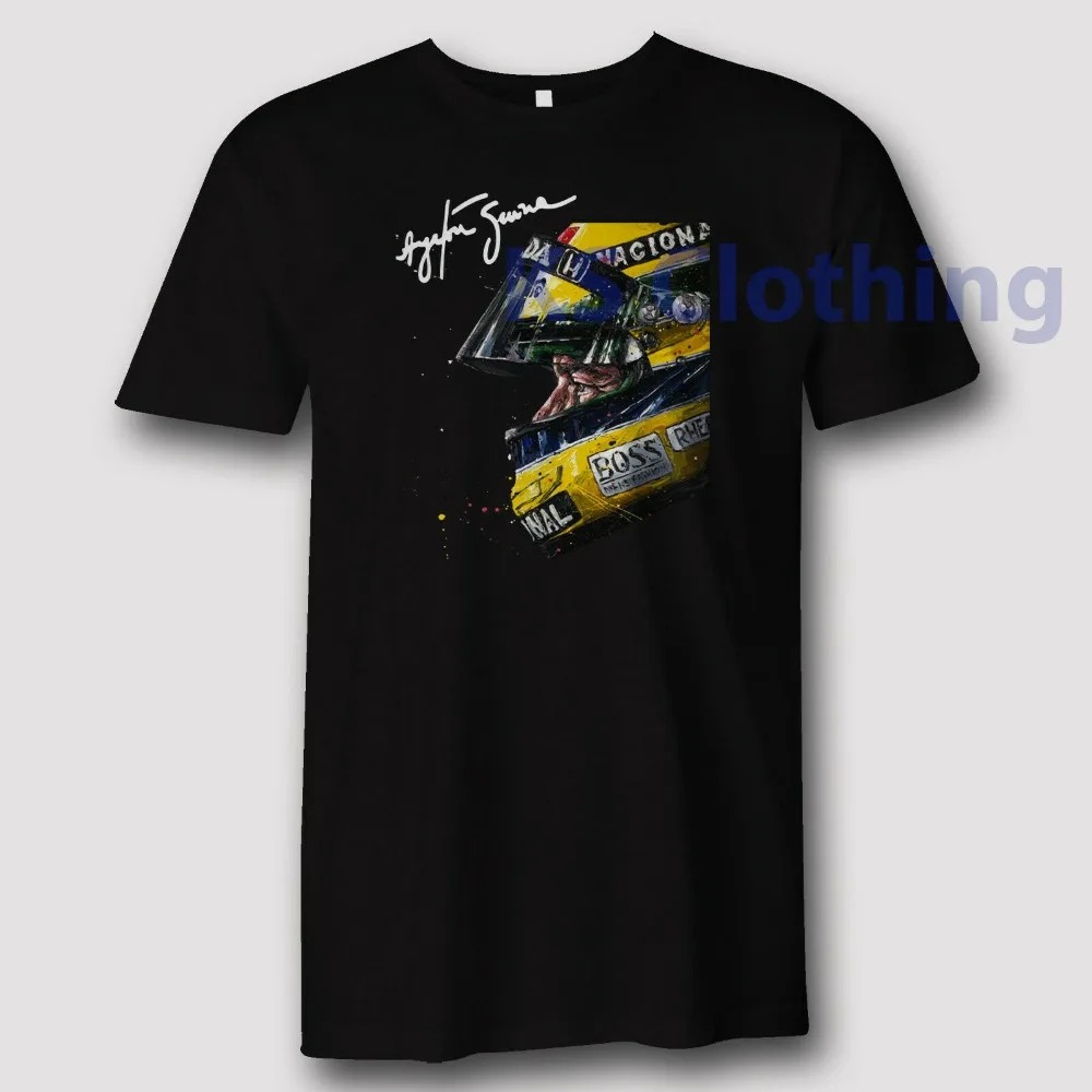 Ayrton Senna Tribute Helmet Design Fashion Black Newest 2019 Fashion Summer Short Sleeve Men Punk Tops Cotton Print T Shirt
Ayrton Senna Tribute Helmet Design Fashion Black Newest 2019 Fashion Summer Short Sleeve Men Punk Tops Cotton Print T Shirt
