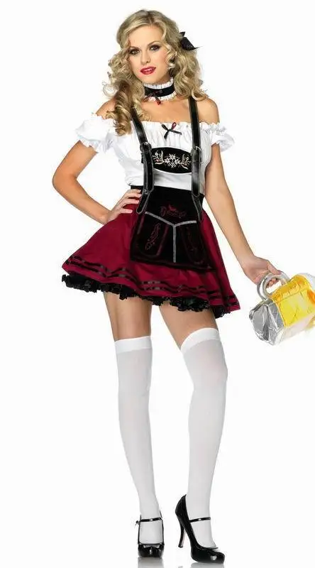Sexy Beer Wench Costume 3S1062 Perfect Women's Fancy Dress Costume Sexy Lingerie French Maid Costumes
Sexy Beer Wench Costume 3S1062 Perfect Women's Fancy Dress Costume Sexy Lingerie French Maid Costumes