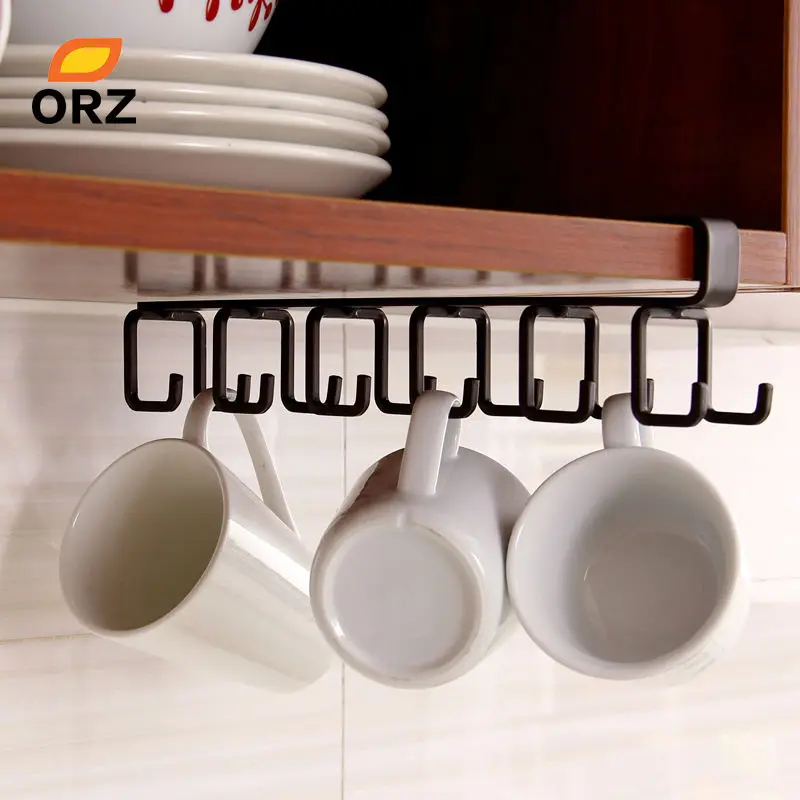 ORZ Kitchen Storage Rack Cupboard Hanging Hook Shelf Cup Dish Hanger Chest Storage Shelf Bathroom Holder Organizer Hooks
ORZ Kitchen Storage Rack Cupboard Hanging Hook Shelf Cup Dish Hanger Chest Storage Shelf Bathroom Holder Organizer Hooks