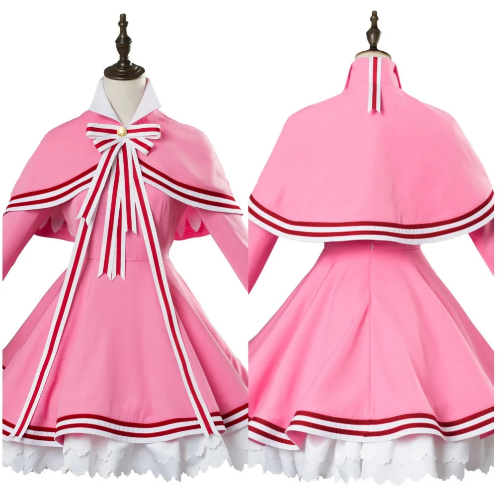 Anime Card Captor Sakura CLEAR CARD KINOMOTO SAKURA Cosplay Costume For Women Girl Halloween Cosplay Costume Full Sets
Anime Card Captor Sakura CLEAR CARD KINOMOTO SAKURA Cosplay Costume For Women Girl Halloween Cosplay Costume Full Sets