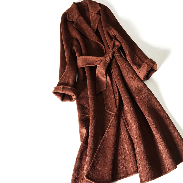 high grade 2face water-ripple cashmere women fashion overcoat suit-collar big pockets dark caramel 3color S/34-3XL/44
high grade 2face water-ripple cashmere women fashion overcoat suit-collar big pockets dark caramel 3color S/34-3XL/44