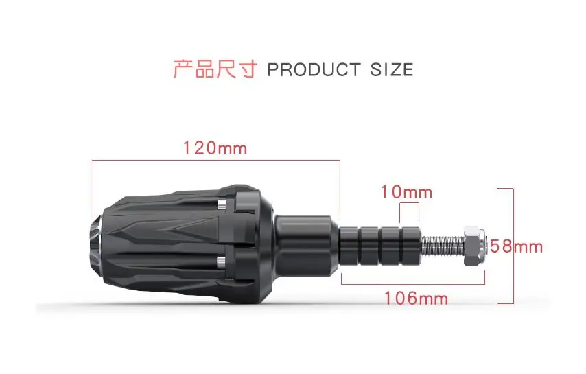 Falling Protectors Universal Motorcycle CNC Aluminum Alloy Frame Slider CB190X styling decorative universal motorbike protective
Falling Protectors Universal Motorcycle CNC Aluminum Alloy Frame Slider CB190X styling decorative universal motorbike protective