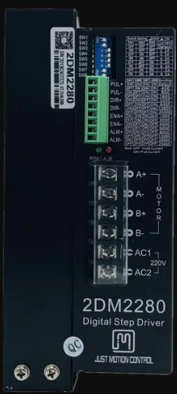 Двухфазный Драйвер шагового двигателя 2DM2280 JMK 110/130, переменный ток 220 в, а 
Двухфазный Драйвер шагового двигателя 2DM2280 JMK 110/130, переменный ток 220 в, а