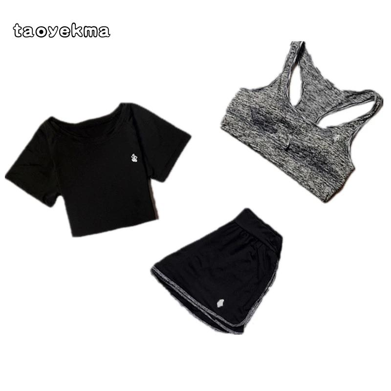 High Waist Yoga Set 3pcs Set Sportswear for Women Sports Bra Fitness Clothing Women Sports Shorts Gym Workout Crop Top Women Y05
High Waist Yoga Set 3pcs Set Sportswear for Women Sports Bra Fitness Clothing Women Sports Shorts Gym Workout Crop Top Women Y05