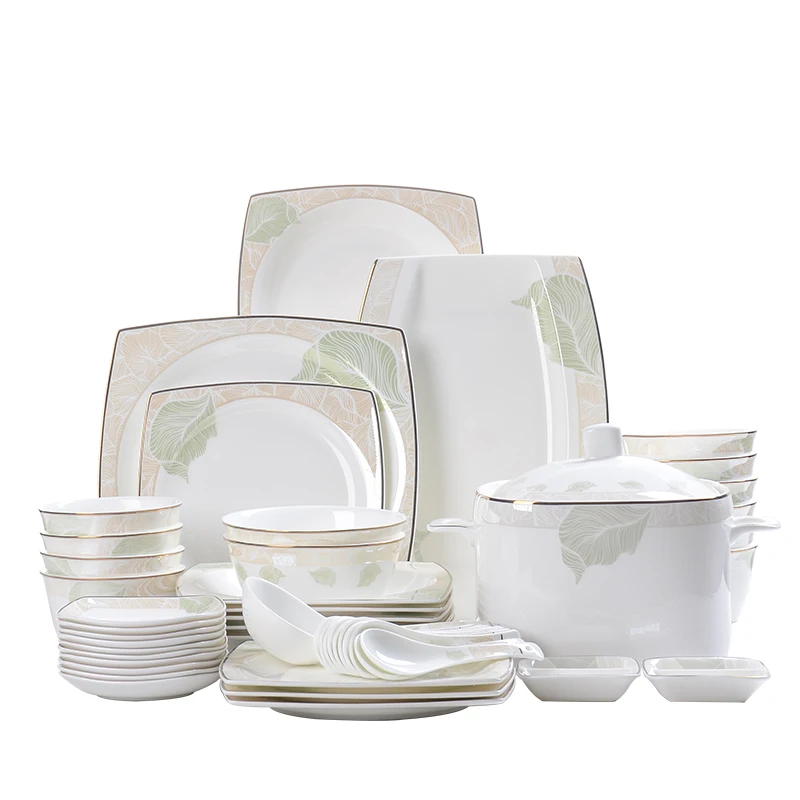 Ceramic tableware style dishes set bowl 56 bowl chopsticks skull disc set home
Ceramic tableware style dishes set bowl 56 bowl chopsticks skull disc set home