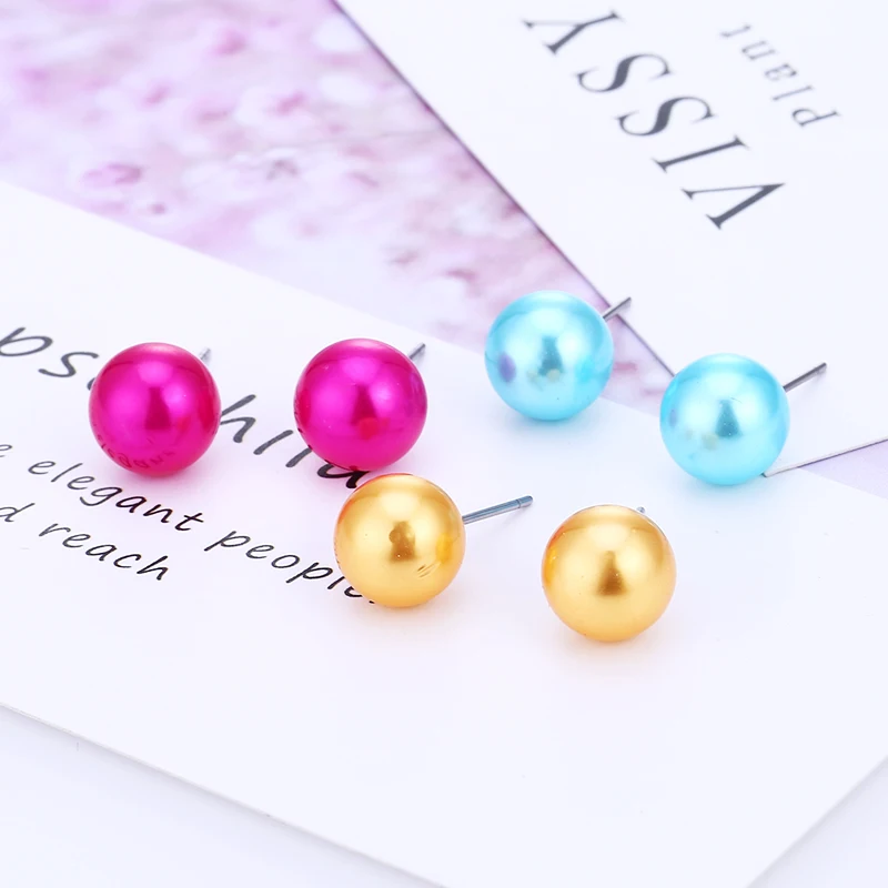 WNGMNGL New 2019 Fashion Jewelry Simple Round 12 Sets Stud Earrings Large And Exquisite Muticolor Alloy Stud Earrings For Women
WNGMNGL New 2019 Fashion Jewelry Simple Round 12 Sets Stud Earrings Large And Exquisite Muticolor Alloy Stud Earrings For Women