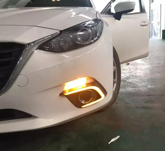 New brand LED daytime running light DRL for mazda 3 axela 2014-16 with yellow turn signal, guiding bar design, top quality
New brand LED daytime running light DRL for mazda 3 axela 2014-16 with yellow turn signal, guiding bar design, top quality