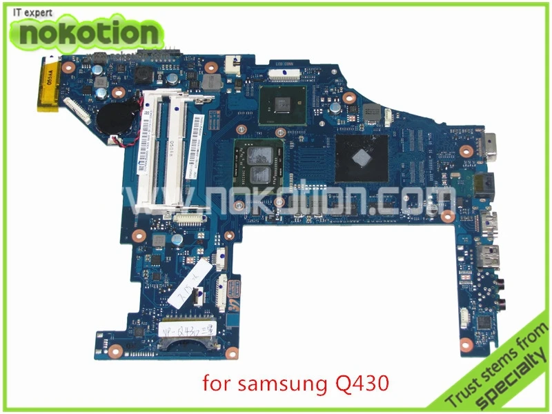 Материнская плата NOKOTION для ноутбука samsung Q430 Q530, материнская плата intel HM55 BA92-06772A GeForce GT310M DDR3
Материнская плата NOKOTION для ноутбука samsung Q430 Q530, материнская плата intel HM55 BA92-06772A GeForce GT310M DDR3