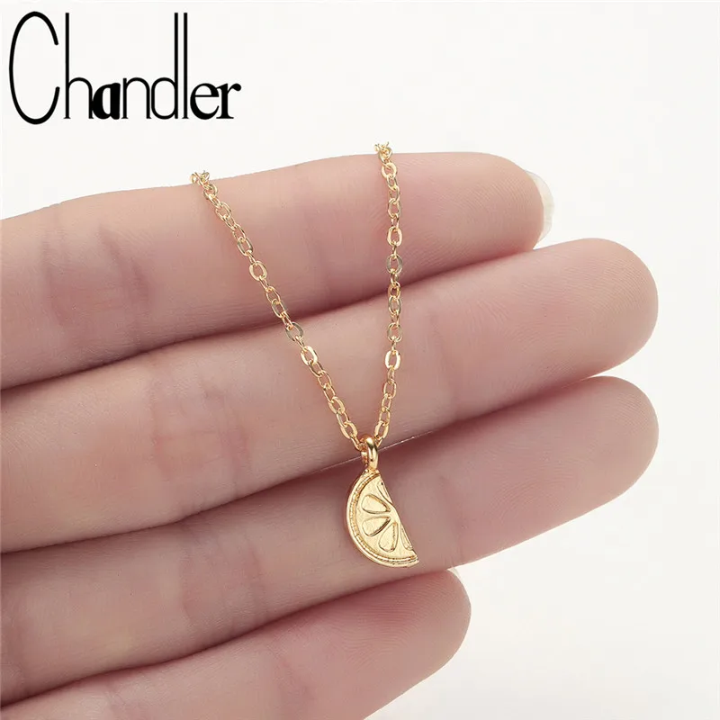 Chandler Stainless Steel Cute Gold Color Lemon Necklace Mini Fruit Pendant Minimalist Metal Simple Tiny Slim Chain Necklaces
Chandler Stainless Steel Cute Gold Color Lemon Necklace Mini Fruit Pendant Minimalist Metal Simple Tiny Slim Chain Necklaces