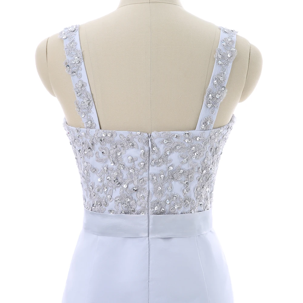 Backless Evening Dresses Mermaid Spaghetti Straps Satin Appliques Lace Beaded Long Evening Gown Prom Dress Prom Gown
Backless Evening Dresses Mermaid Spaghetti Straps Satin Appliques Lace Beaded Long Evening Gown Prom Dress Prom Gown