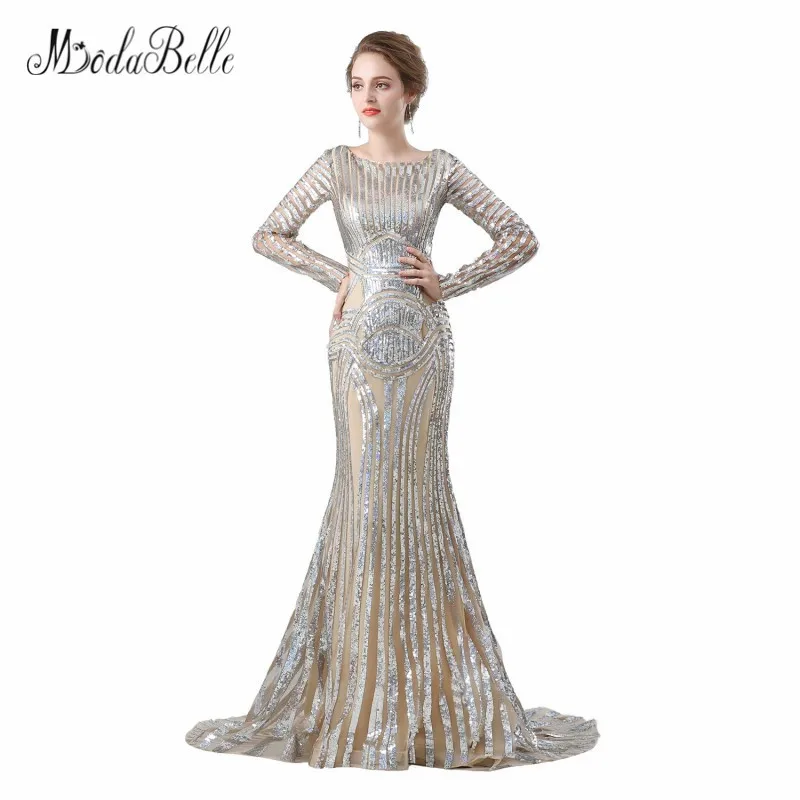 modabelle Elegant Bridal Evening Dress Long Sleeves Sequin Celebrity Dresses Designer 2018 Bling Bling Women Evening Gown
modabelle Elegant Bridal Evening Dress Long Sleeves Sequin Celebrity Dresses Designer 2018 Bling Bling Women Evening Gown
