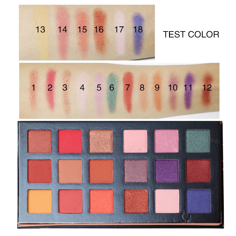 Best Pro Eyeshadow Makeup Palette 18 Colors Matte Glitter Eye Shadow Makeup Pigments Natural Charming Eyeshadow Powder Maquiagem
Best Pro Eyeshadow Makeup Palette 18 Colors Matte Glitter Eye Shadow Makeup Pigments Natural Charming Eyeshadow Powder Maquiagem