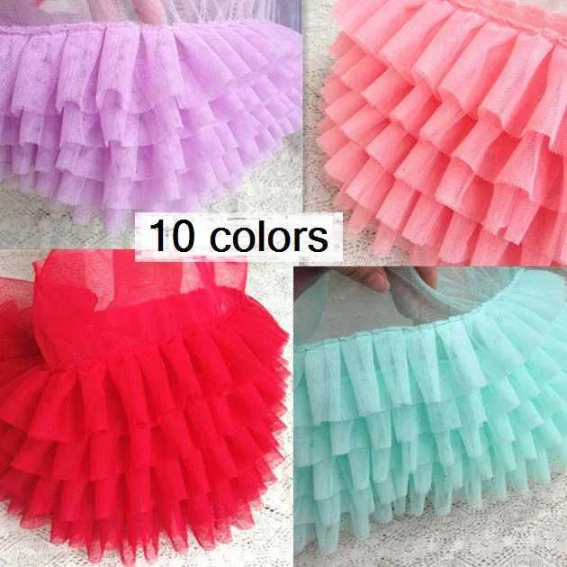 New Arrival 3yards/Pack 5Layer Multi-layer Pleated Lace Trimming for Handmade Dress, Clothes Edge Free Shipping Z1029
New Arrival 3yards/Pack 5Layer Multi-layer Pleated Lace Trimming for Handmade Dress, Clothes Edge Free Shipping Z1029