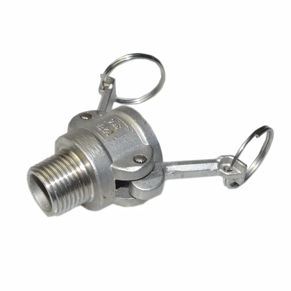 1/2" - 2" A Trash Pump Adapter Female Camlock x Male Pipe Threads Stainless Steel 316
1/2" - 2" A Trash Pump Adapter Female Camlock x Male Pipe Threads Stainless Steel 316