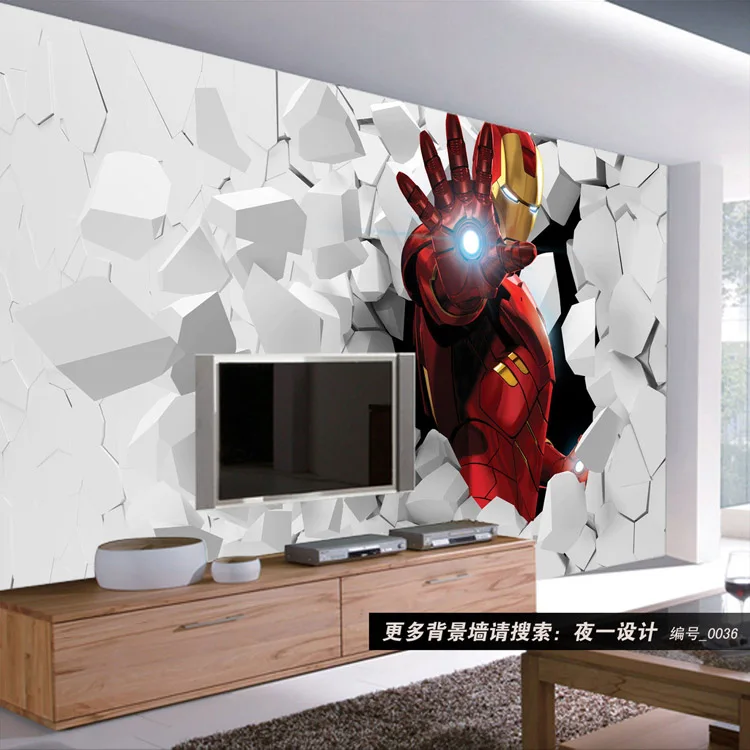 3D Iron Man Photo Wallpaper Custom Wall Murals Amazing Wallpaper Interior Art Decoration Boy Kids Bedroom TV background wall Art
3D Iron Man Photo Wallpaper Custom Wall Murals Amazing Wallpaper Interior Art Decoration Boy Kids Bedroom TV background wall Art