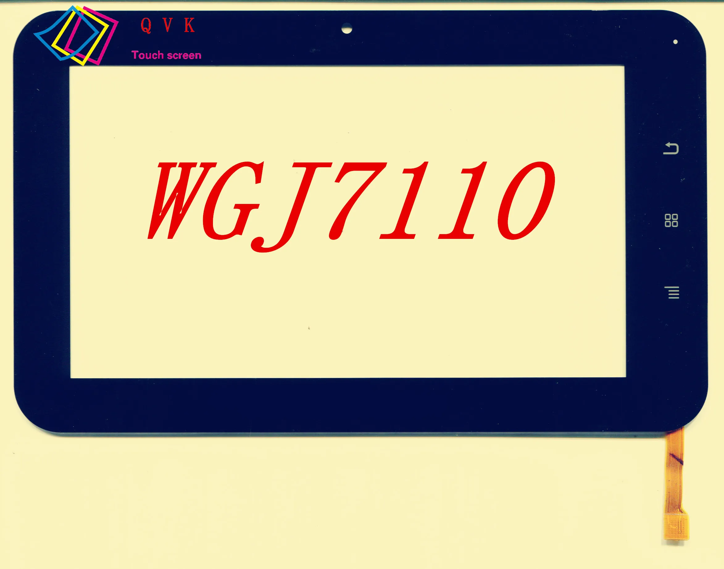 7 inches for the Eplutus G17 tablet capacitive touch screen panel digitizer glass replacement
7 inches for the Eplutus G17 tablet capacitive touch screen panel digitizer glass replacement