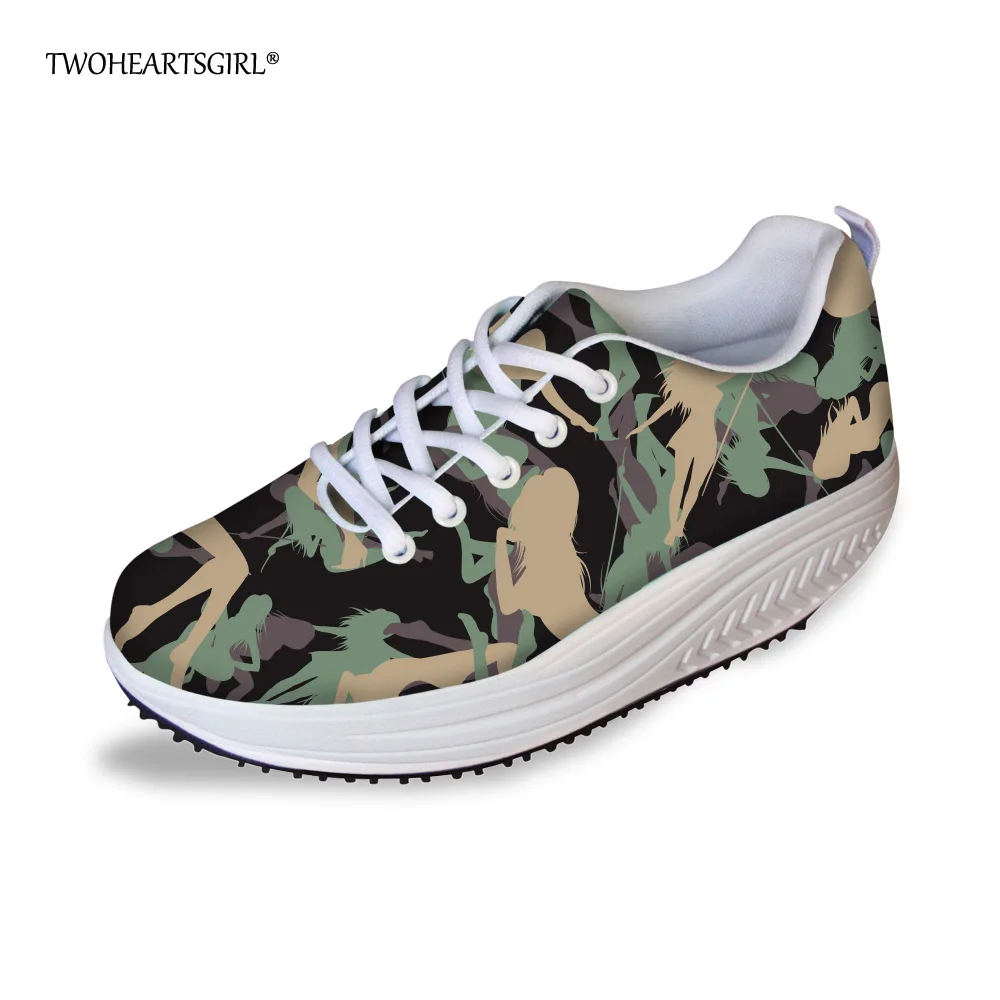 Twoheartsgirl Camouflage Female Ladies Swing Shoes Breathable Women Slimming Shoes Classic Mesh Platform Shoes Fashion 2018
Twoheartsgirl Camouflage Female Ladies Swing Shoes Breathable Women Slimming Shoes Classic Mesh Platform Shoes Fashion 2018