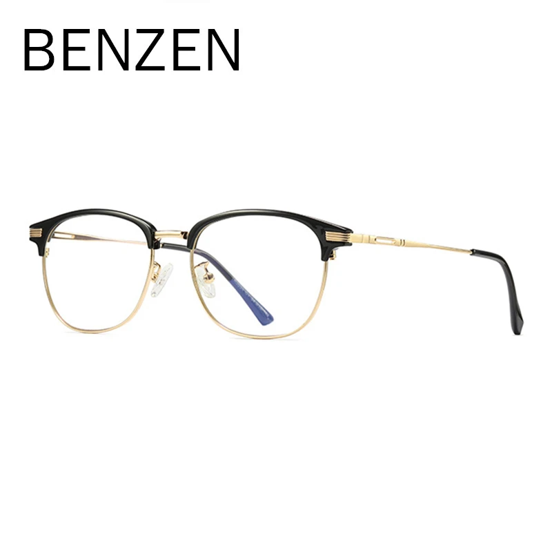 BENZEN Computer Glasses Women Men Vintage Glasses Frame Anti Blue Rays Glasses For TV Gaming Goggles Black With Case 5106
BENZEN Computer Glasses Women Men Vintage Glasses Frame Anti Blue Rays Glasses For TV Gaming Goggles Black With Case 5106