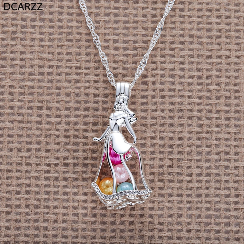Princess Pearls Cage Pendant Locket Necklaces Halloween Cosplay Costume Jewelry for Girls Cartoon Anime Necklace Wholesale
Princess Pearls Cage Pendant Locket Necklaces Halloween Cosplay Costume Jewelry for Girls Cartoon Anime Necklace Wholesale