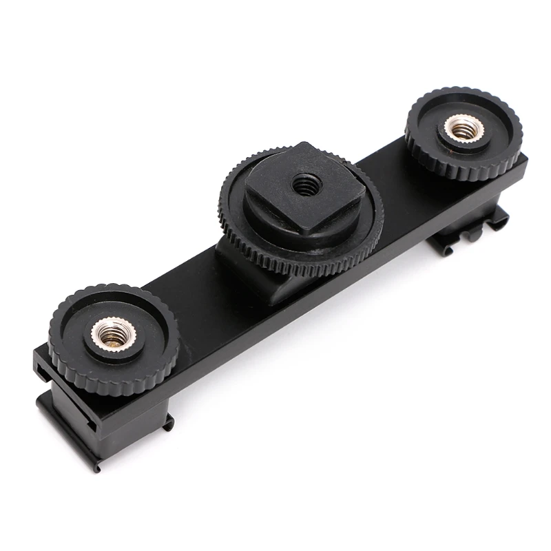 New Shoe Extension Bar Mount Dual Bracket For DV Video Camera LED Light SLR Rig Hot dropshipping
New Shoe Extension Bar Mount Dual Bracket For DV Video Camera LED Light SLR Rig Hot dropshipping