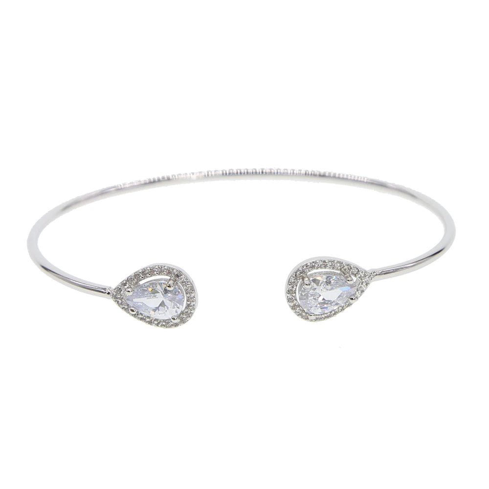 2018 NEW ARRIVAL Rose Gold Color AAA zirconia bangle Pear Shape bracelets Chain Bracelets for women
2018 NEW ARRIVAL Rose Gold Color AAA zirconia bangle Pear Shape bracelets Chain Bracelets for women