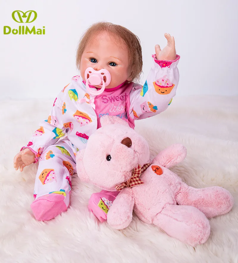 Новинка 2018, 19 дюймов, Реалистичная кукла Bebes Reborn, силиконовая кукла Reborn Babies, реалистичные детские куклы, детские партнеры для роста, Возрожде...
Новинка 2018, 19 дюймов, Реалистичная кукла Bebes Reborn, силиконовая кукла Reborn Babies, реалистичные детские куклы, детские партнеры для роста, Возрожде...