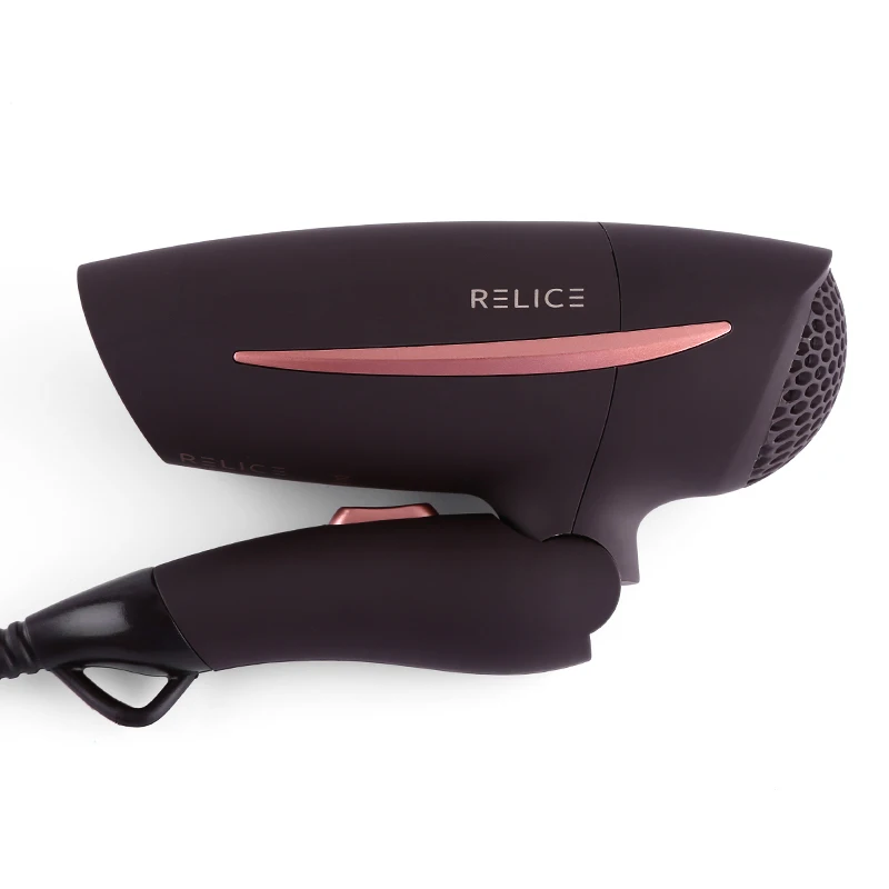 RELICE HD 101 Профессиональный мини фен для волос со складной ручкой 1200 Вт