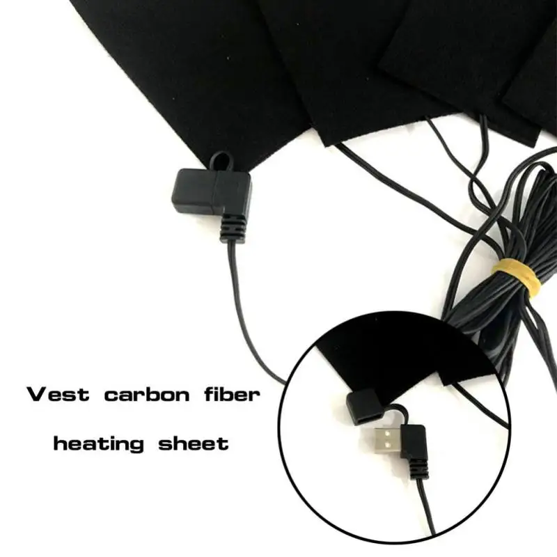 8W Charged Warm Paste Pads Waterproof Carbon Fiber Heating Pad Safe Portable Heating Warmer Pad for Vest Jacket Cloth Supplies
8W Charged Warm Paste Pads Waterproof Carbon Fiber Heating Pad Safe Portable Heating Warmer Pad for Vest Jacket Cloth Supplies