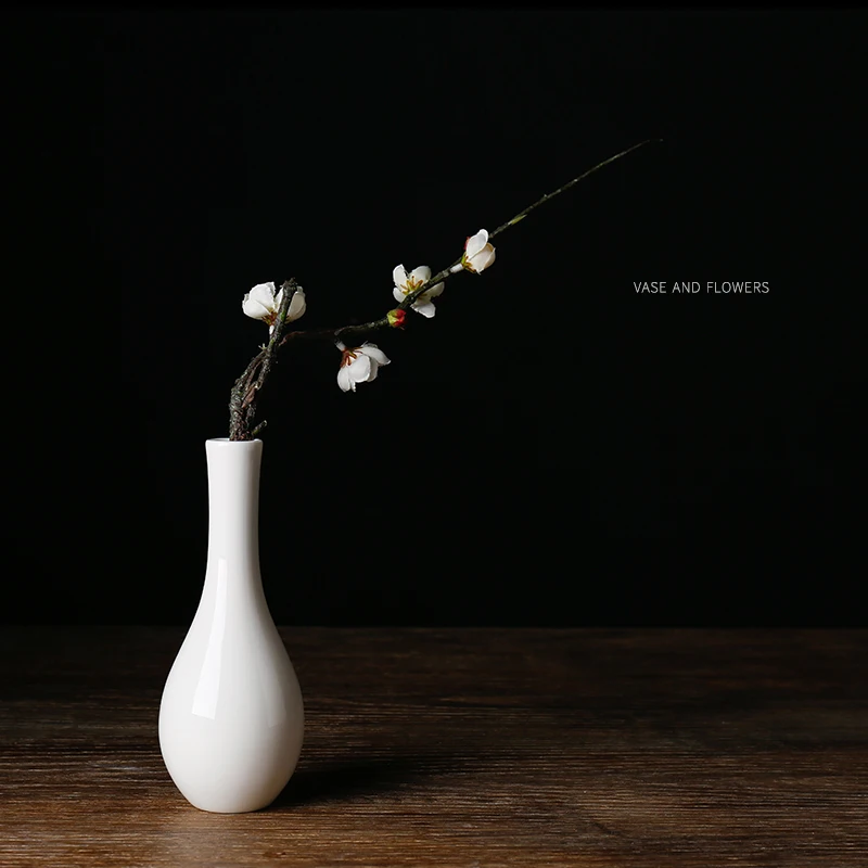 Small Ceramic Vase Flower Arrangement White Porcelain Water Culture Vase Classical Simple Chinese Fenghua Xuanguan Home Decorati
Small Ceramic Vase Flower Arrangement White Porcelain Water Culture Vase Classical Simple Chinese Fenghua Xuanguan Home Decorati
