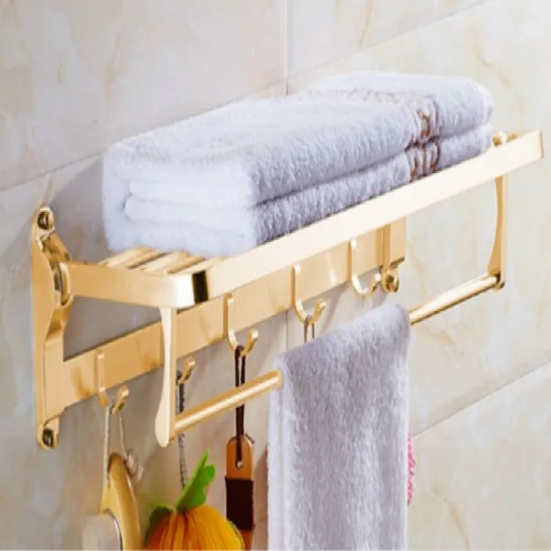 golden Noble temperament gold towel holder towel rack porte serviettes salle bain towel hanger free shipping
golden Noble temperament gold towel holder towel rack porte serviettes salle bain towel hanger free shipping
