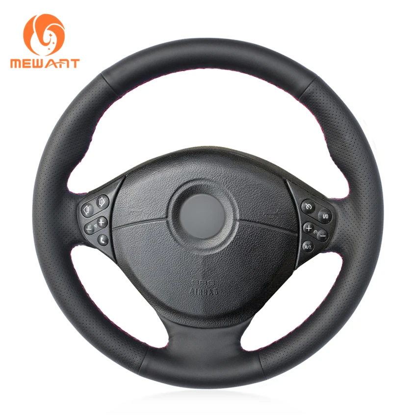 MEWANT Black Artificial Leather Car Steering Wheel Cover for BMW M Sport E36 1996-2000 E39 1995-2001 Z3 M E36/7 E36/8 1998-2002
MEWANT Black Artificial Leather Car Steering Wheel Cover for BMW M Sport E36 1996-2000 E39 1995-2001 Z3 M E36/7 E36/8 1998-2002